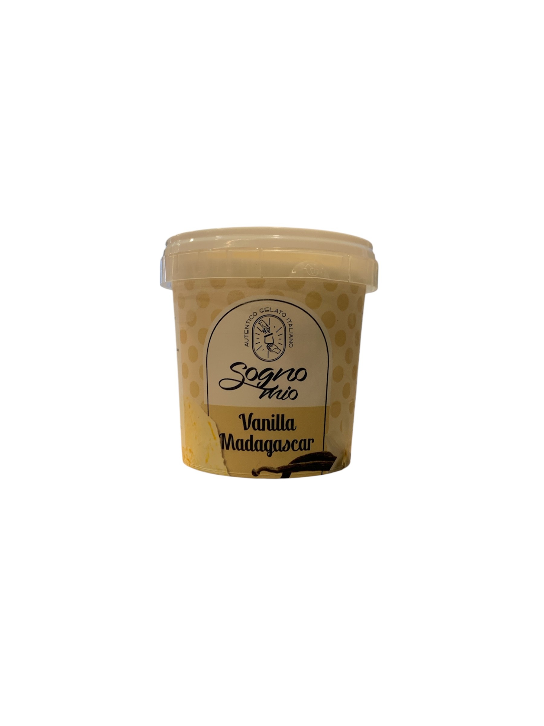 Παγωτο Vanilla Μαδαγασκαρης 140gr Sogno Mio